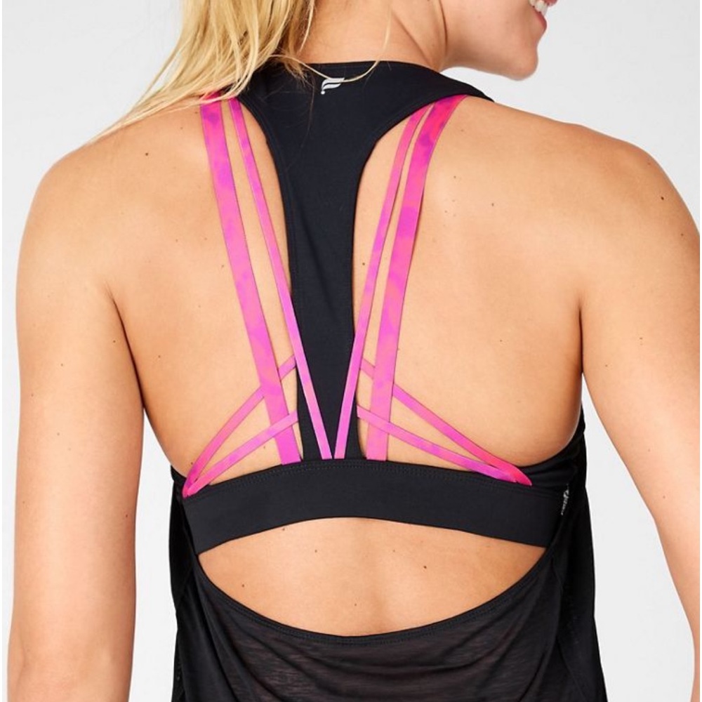Fabletics Boost built in bra tank size L